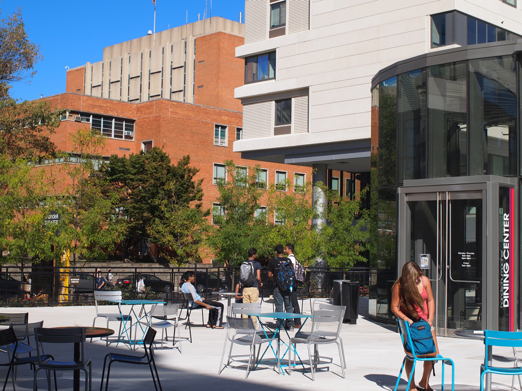 Handschumacher Dining Center Entrance